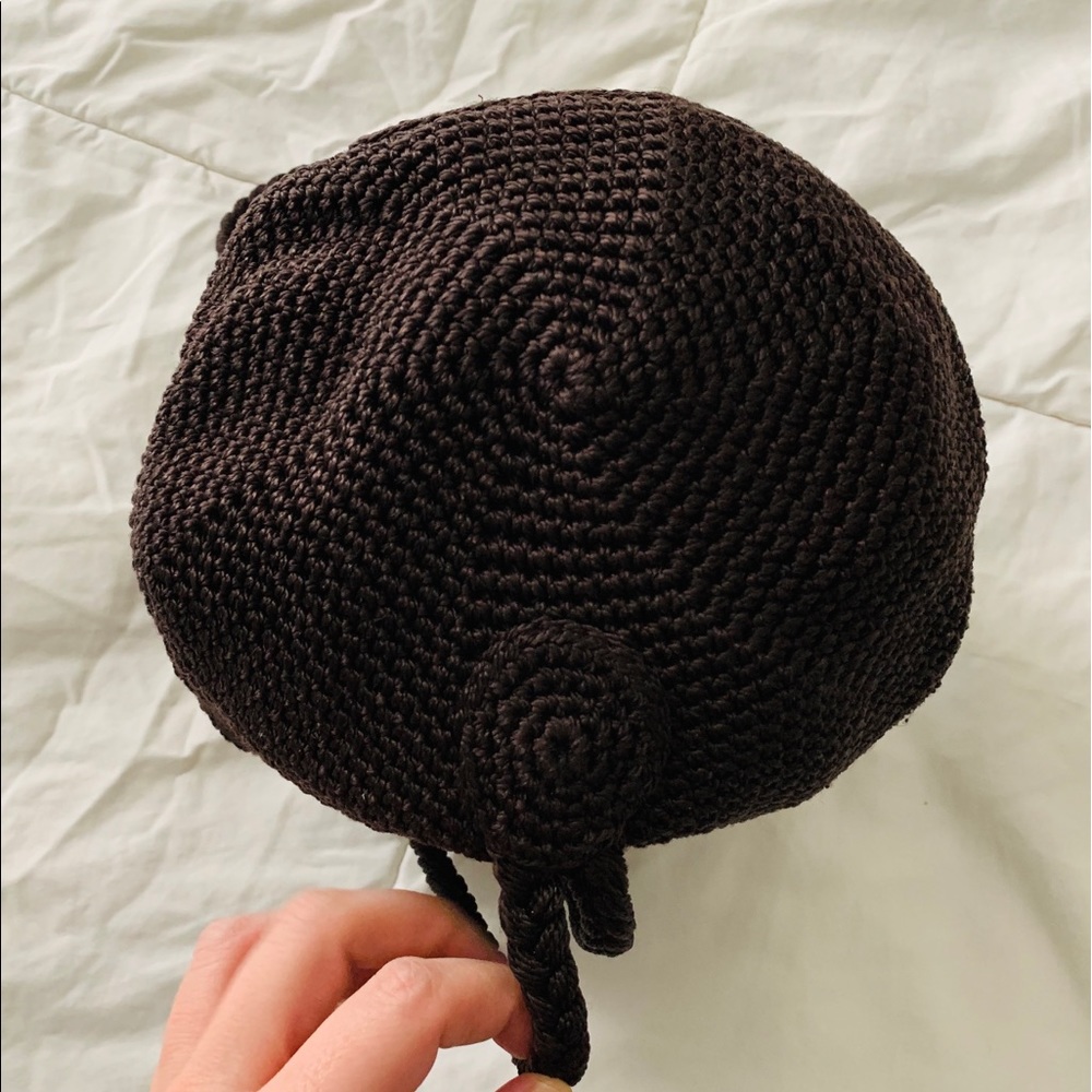 Drawstring Braided Backpack - Picture 4 of 8